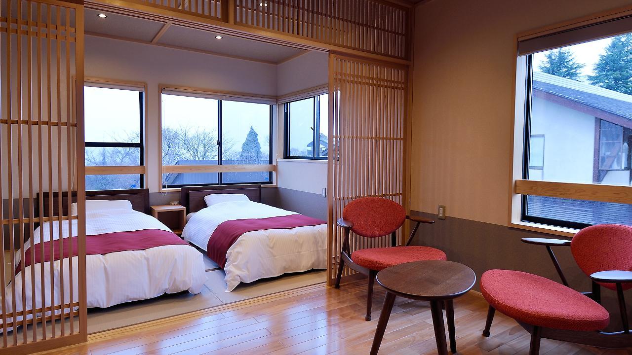 Ryokan Okayama Myoko Esterno foto